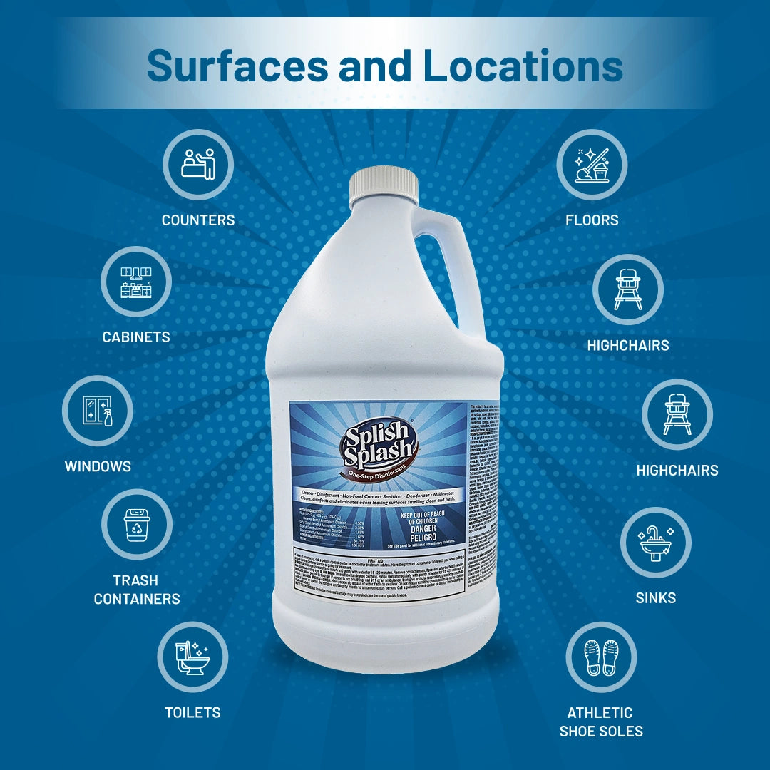 Splish Splash Residential Gallon +  measuring cup